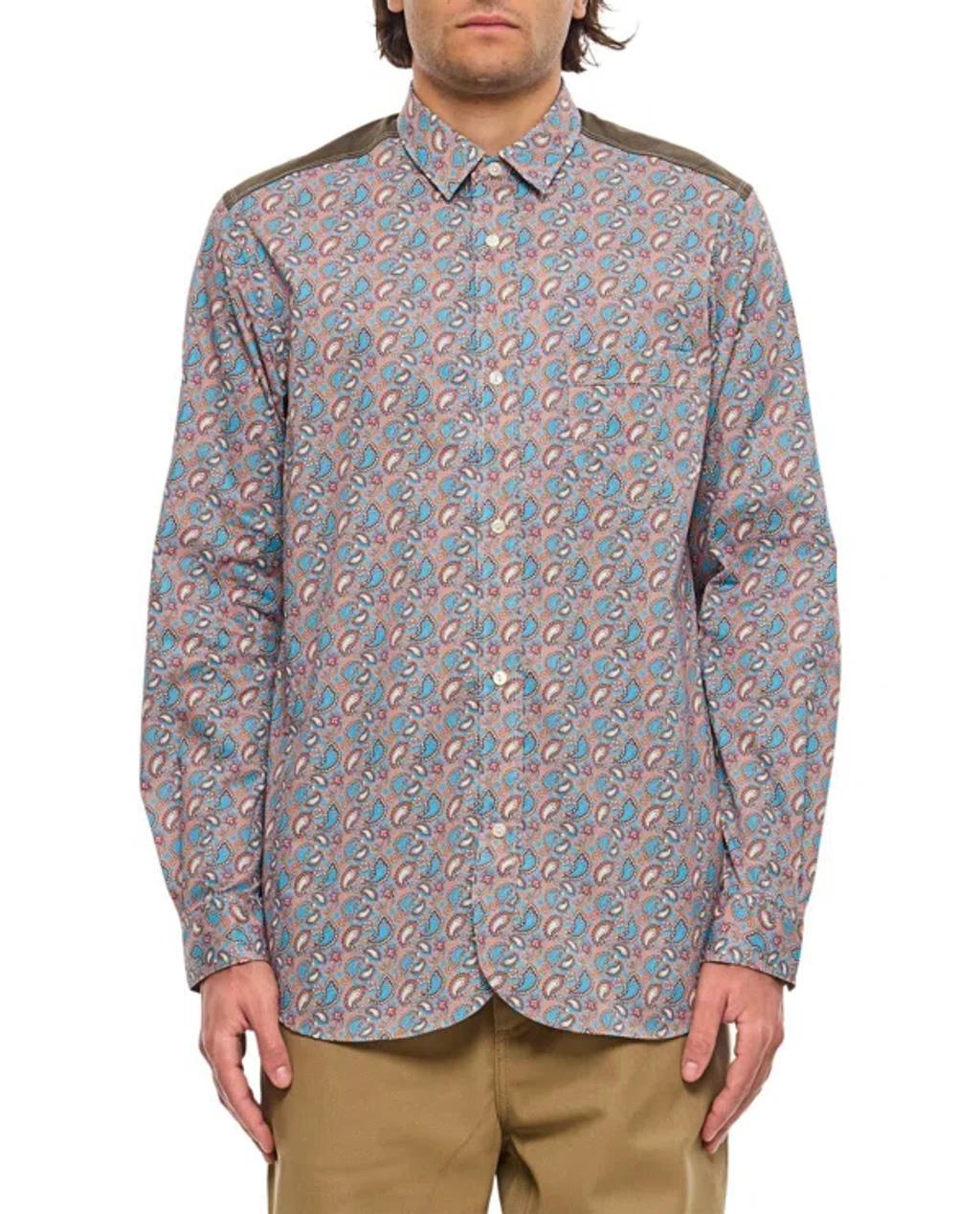 JUNYA WATANABE Paisley-print T-shirt In Bunt Product Image