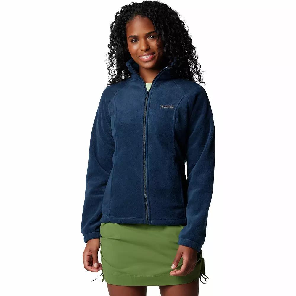 Petite Columbia Benton Springs Fleece Jacket, Womens Columbia Blue Product Image