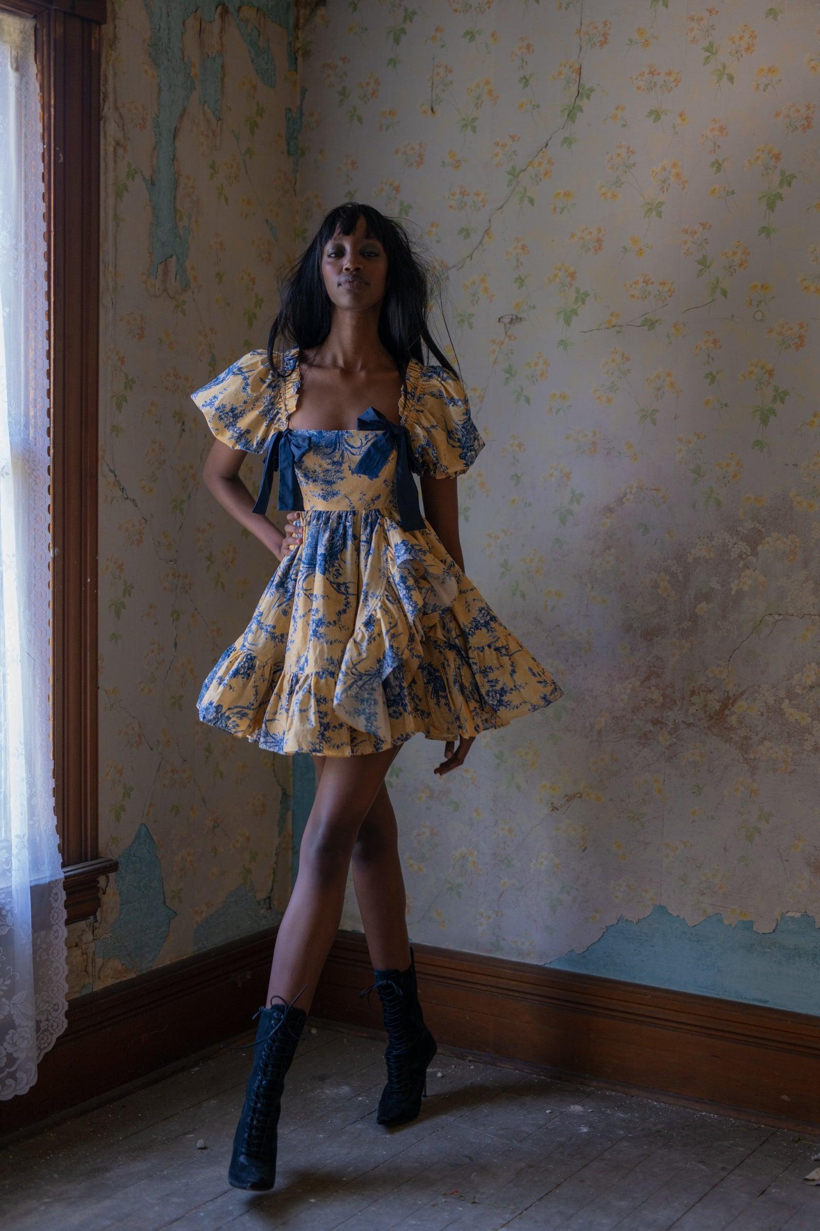 The Musée Buttercream Dress Product Image