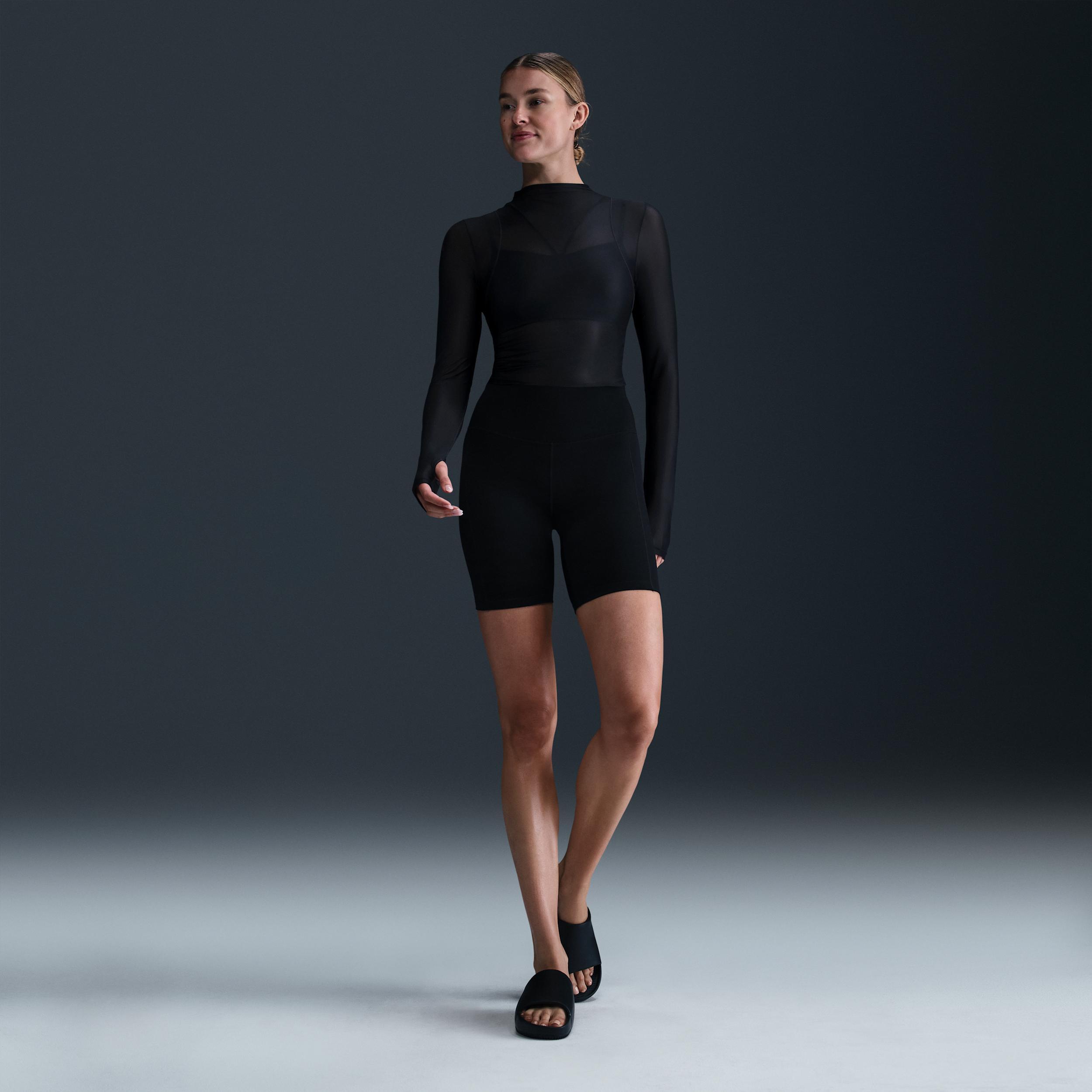 Nike Zenvy Sheer Women's Dri-FIT Long-Sleeve Top Product Image