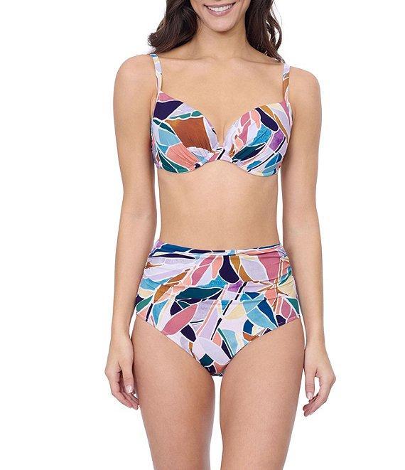 Profile By Gottex Aura Shirred High Waist Swim Bottom Product Image