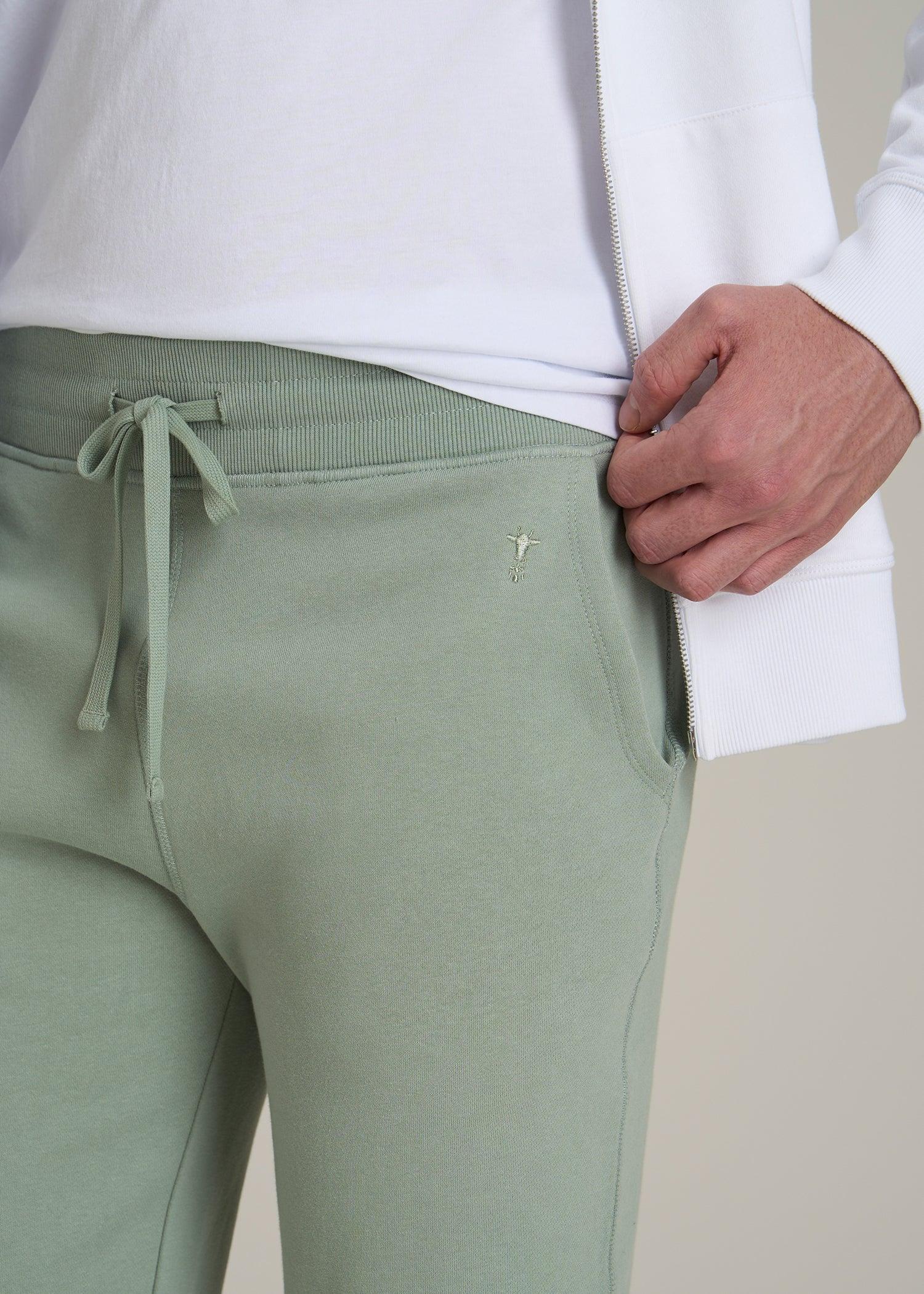 Wearever 2.0 Fleece Straight Leg Sweatpants for Tall Men in Seagrass Product Image