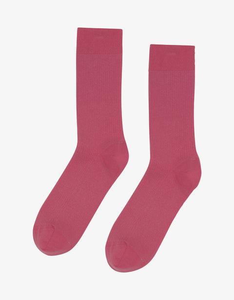 Classic Organic Sock - Raspberry Pink Product Image