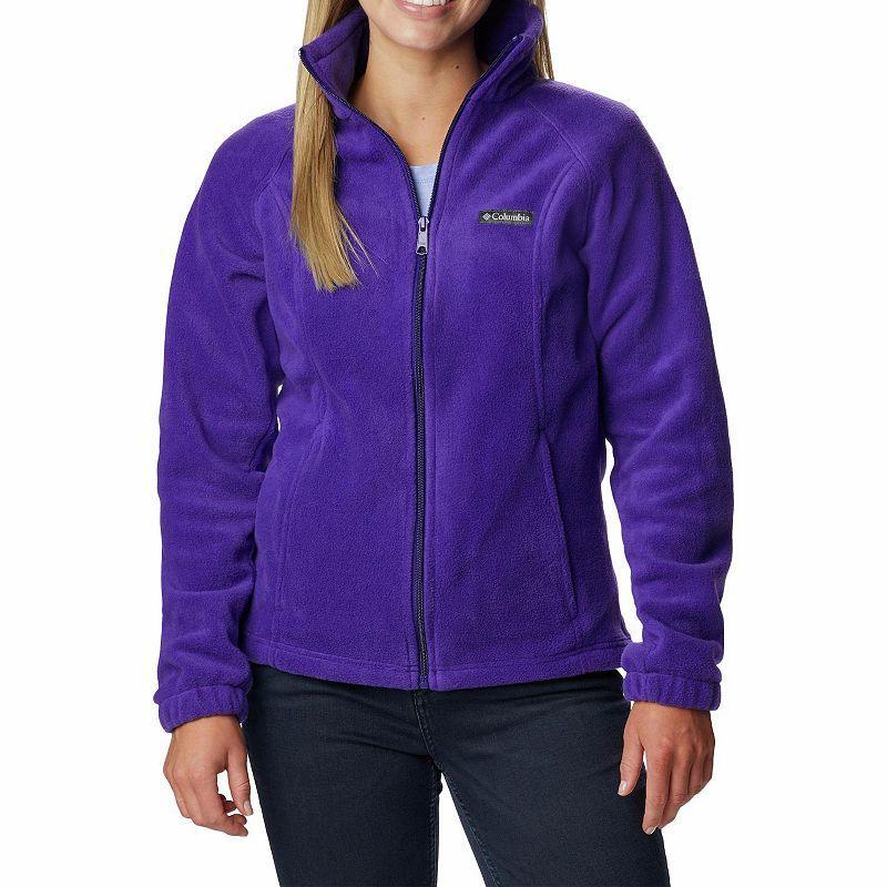 Womens Columbia Benton Springs Zip-Front Fleece Jacket Columbia Blue Product Image