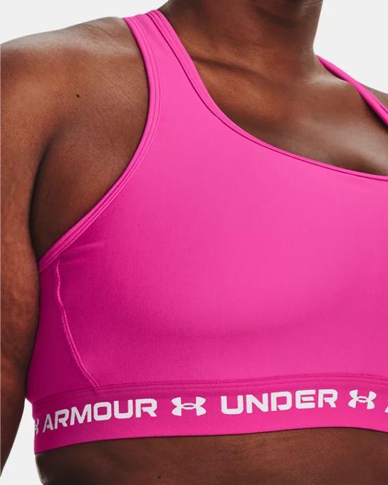 Armour Mid Crossback Womens Sports Bra Product Image