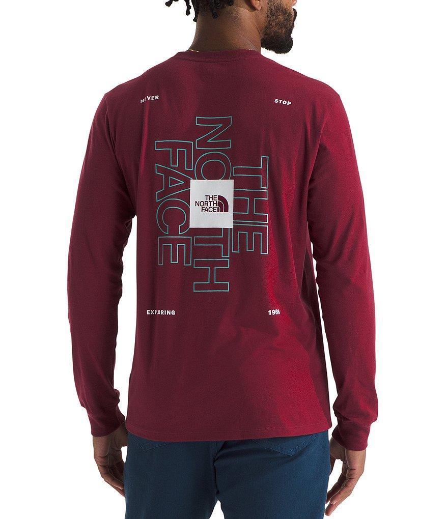The North Face Long Sleeve Brand Proud Camo Graphic T-Shirt Product Image