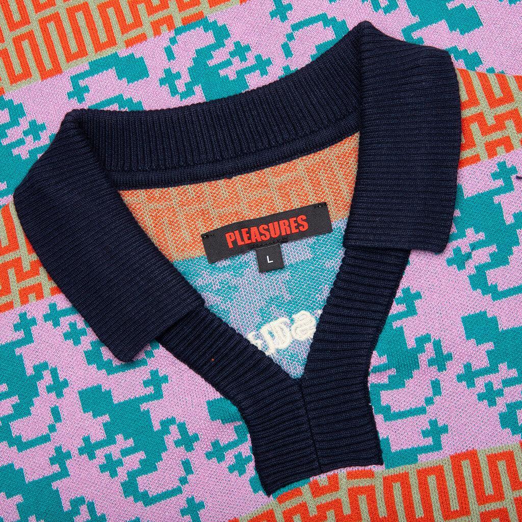 Gecko Jacquard Polo - Multi Male Product Image
