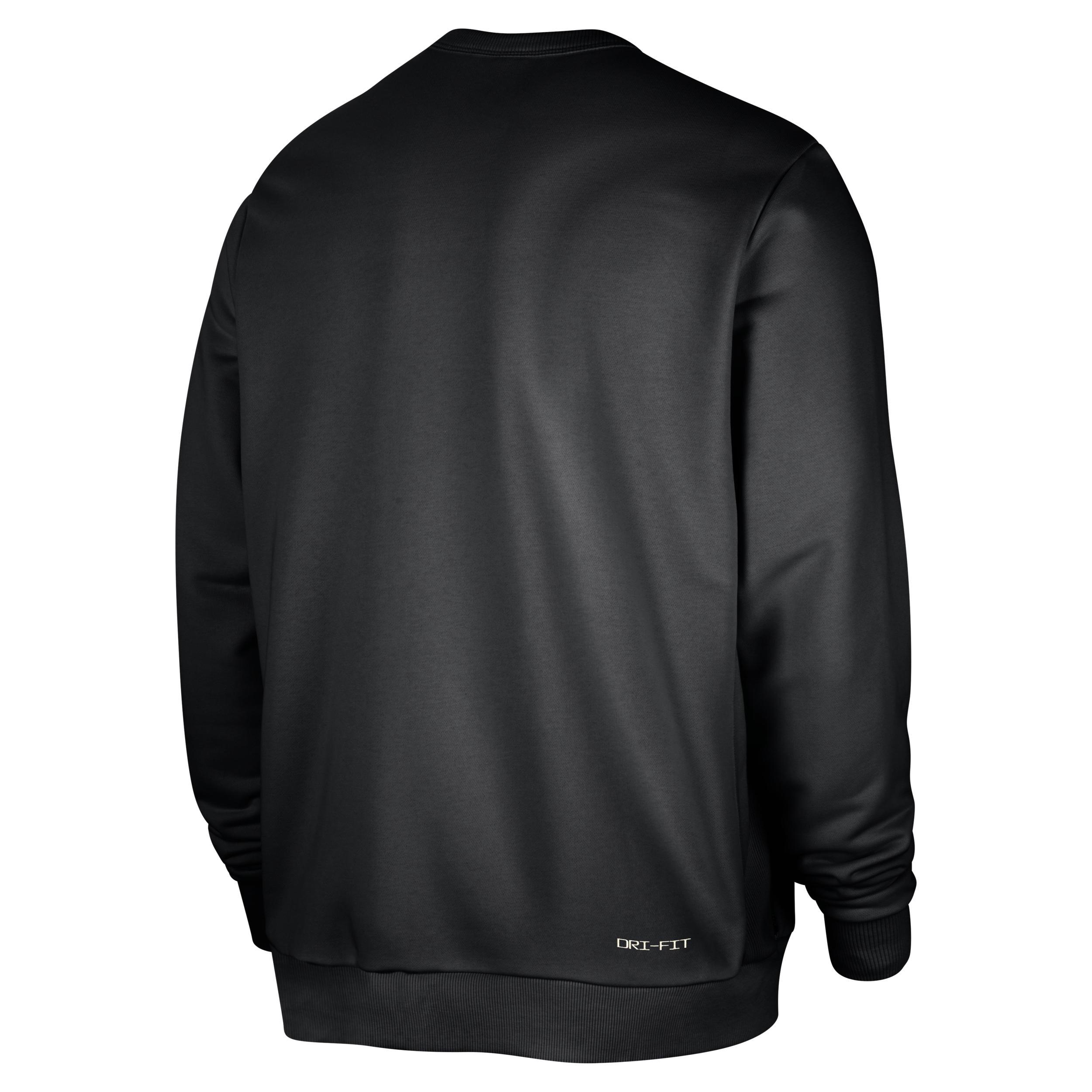 Los Angeles Lakers Standard Issue Nike Men's Dri-FIT NBA Crew-Neck Sweatshirt Product Image