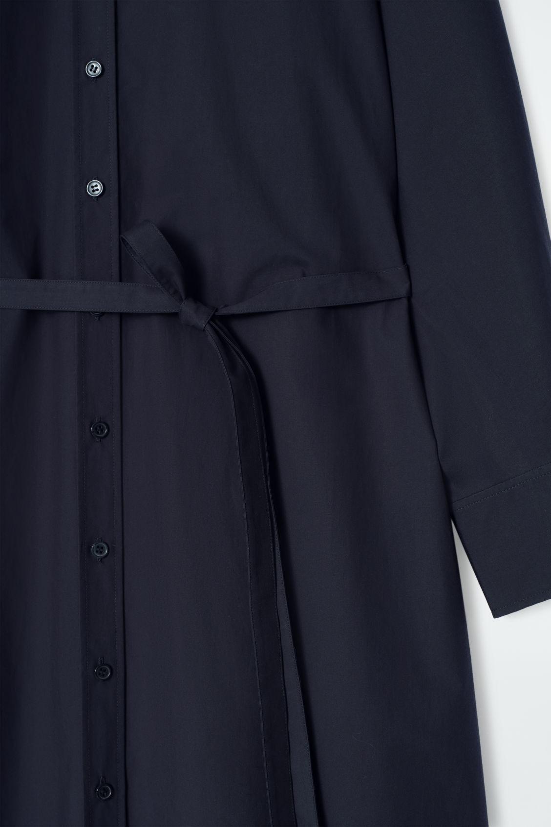 RELAXED COTTON SHIRT DRESS Product Image