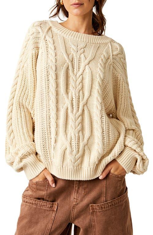 Free People Frankie Cable Sweater Product Image