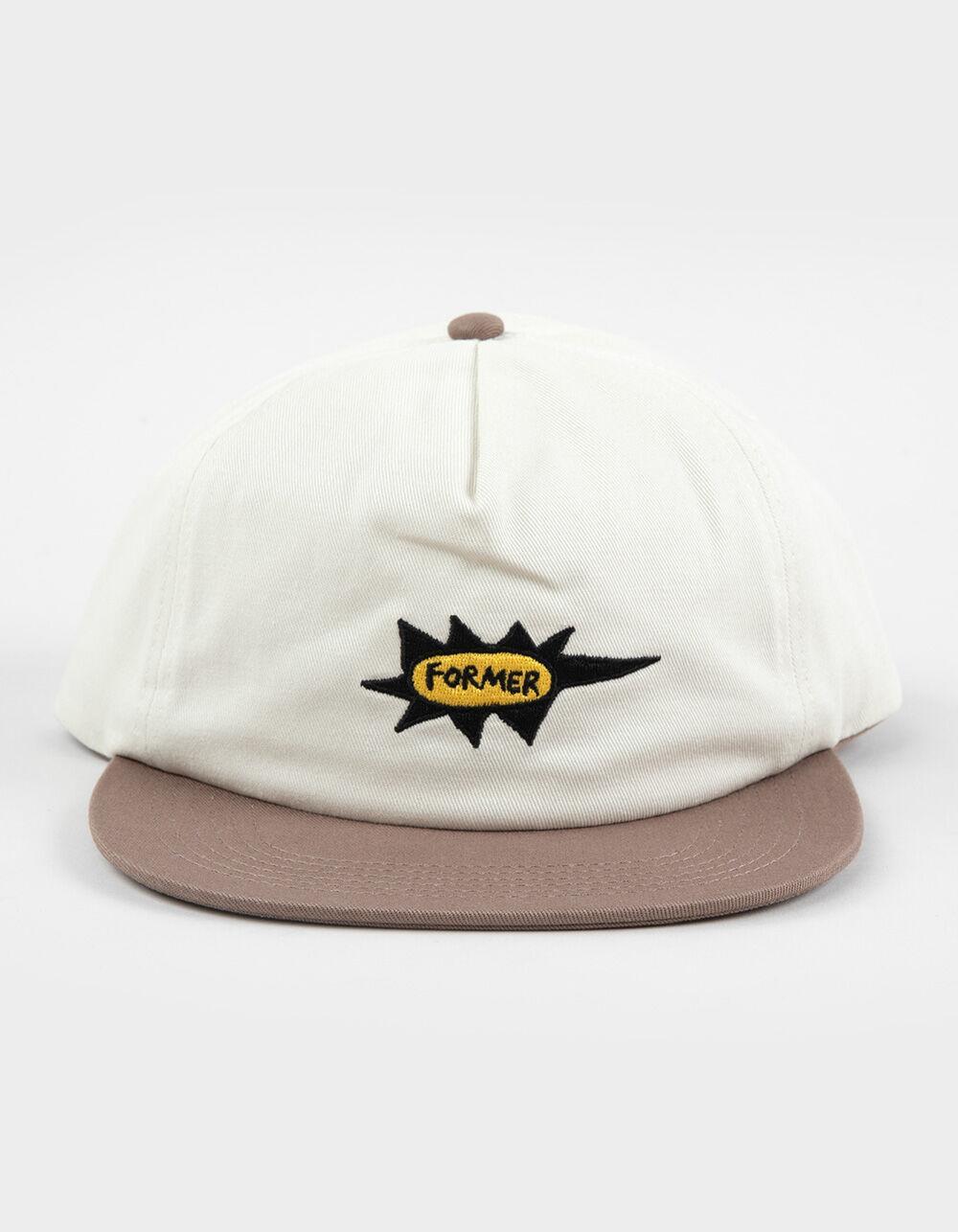 FORMER Gleam Strapback Hat - WHT/KHAKI Product Image