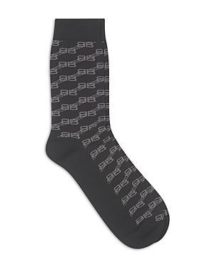 Balenciaga Mens Bb Monogram Socks Product Image