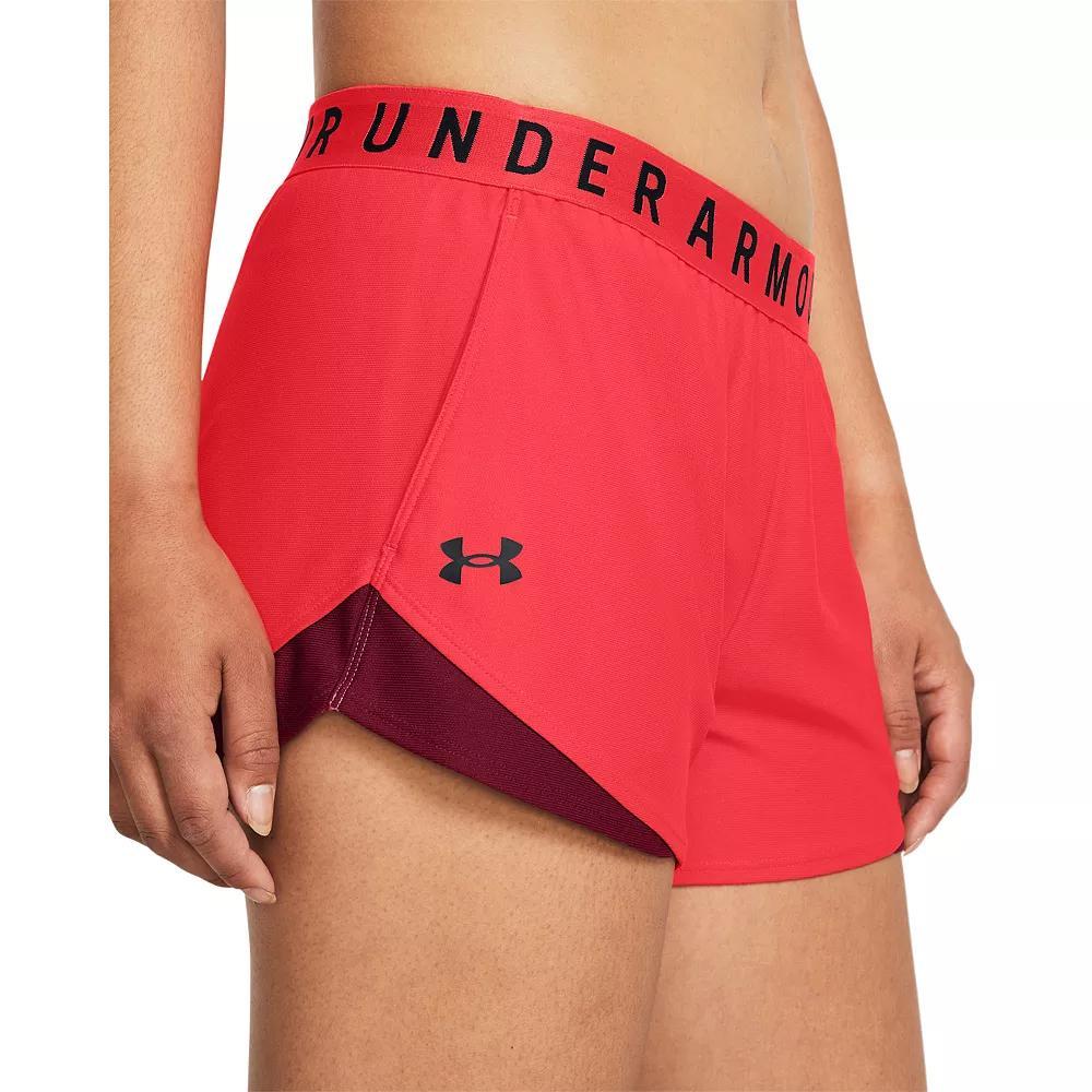 Women's Under Armour Play Up 3.0 Shorts, Size: XS, Racer Red Product Image