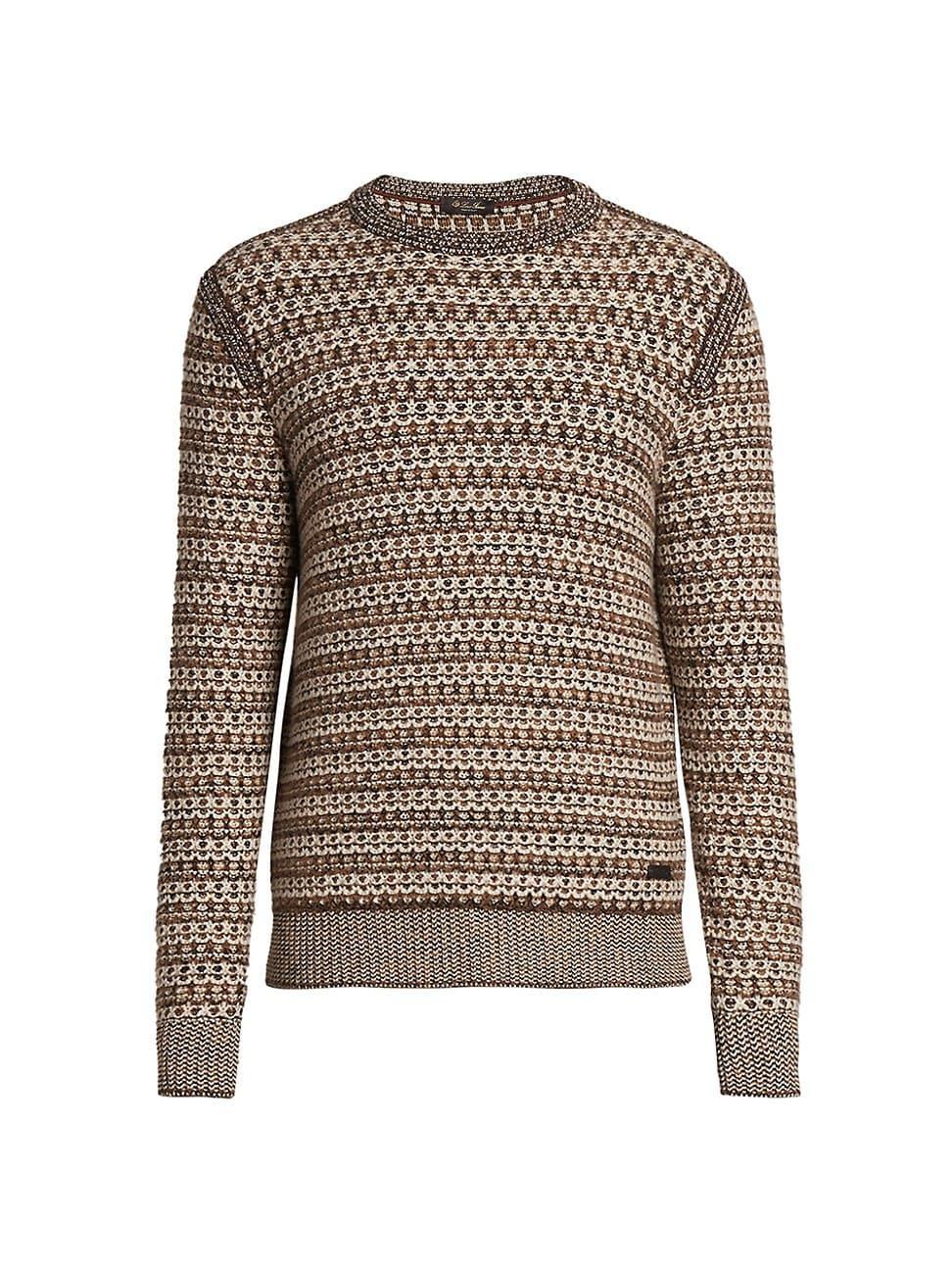 Mens Mancora Cashmere Knit Crewneck Sweater Product Image