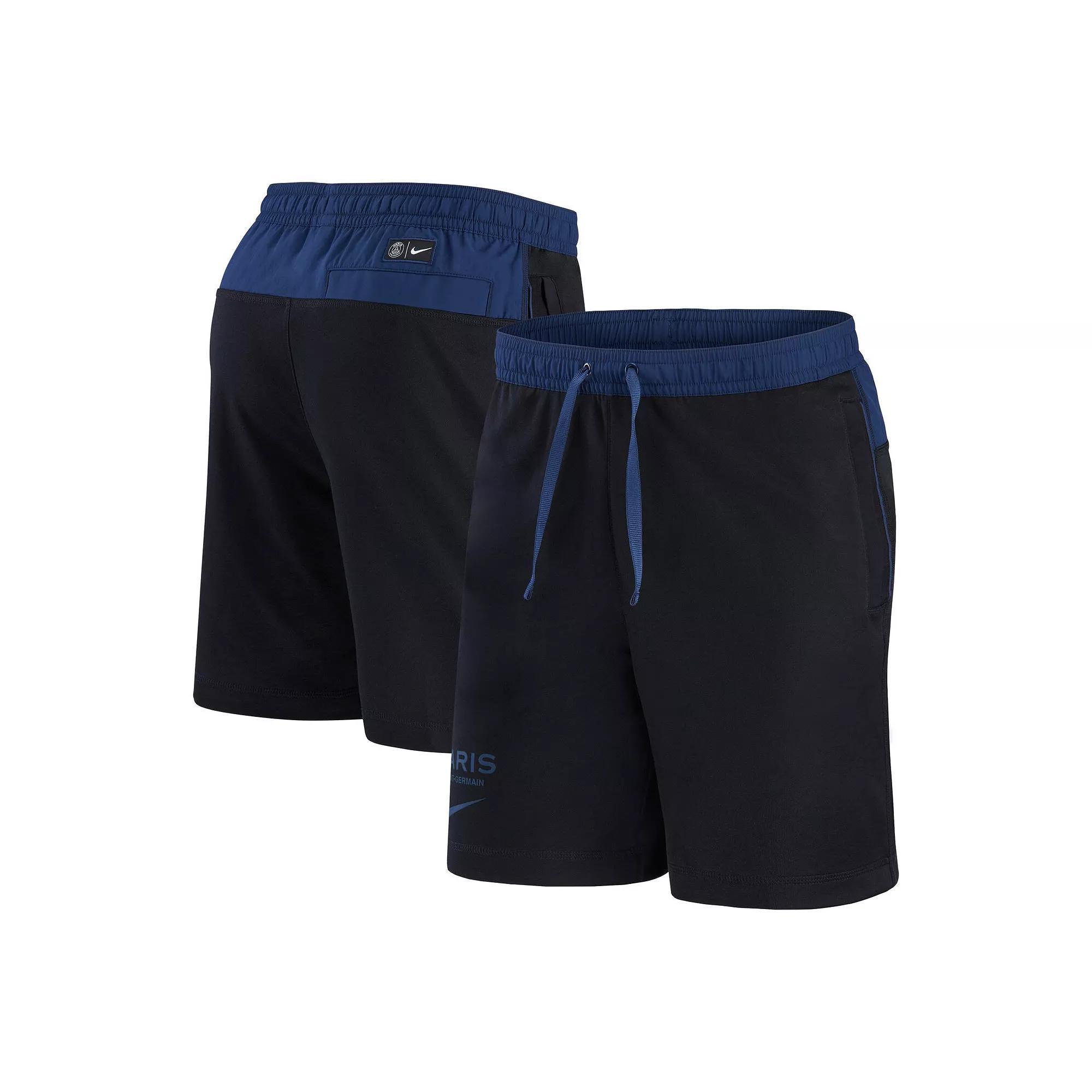 Men's Nike Black Paris Saint-Germain Travel Shorts, Size: Medium, Psg Black Product Image