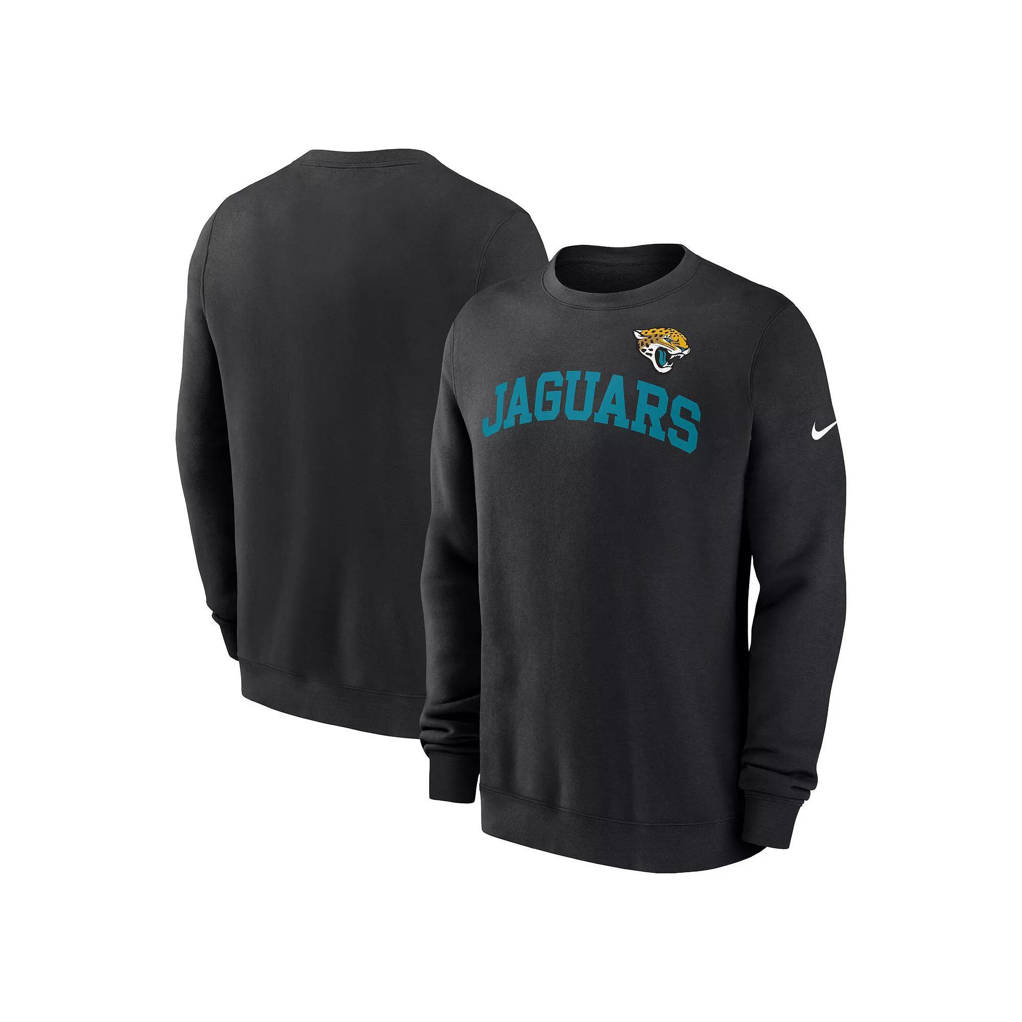 Jacksonville Jaguars Club Nike Men's NFL Pullover Crew Product Image