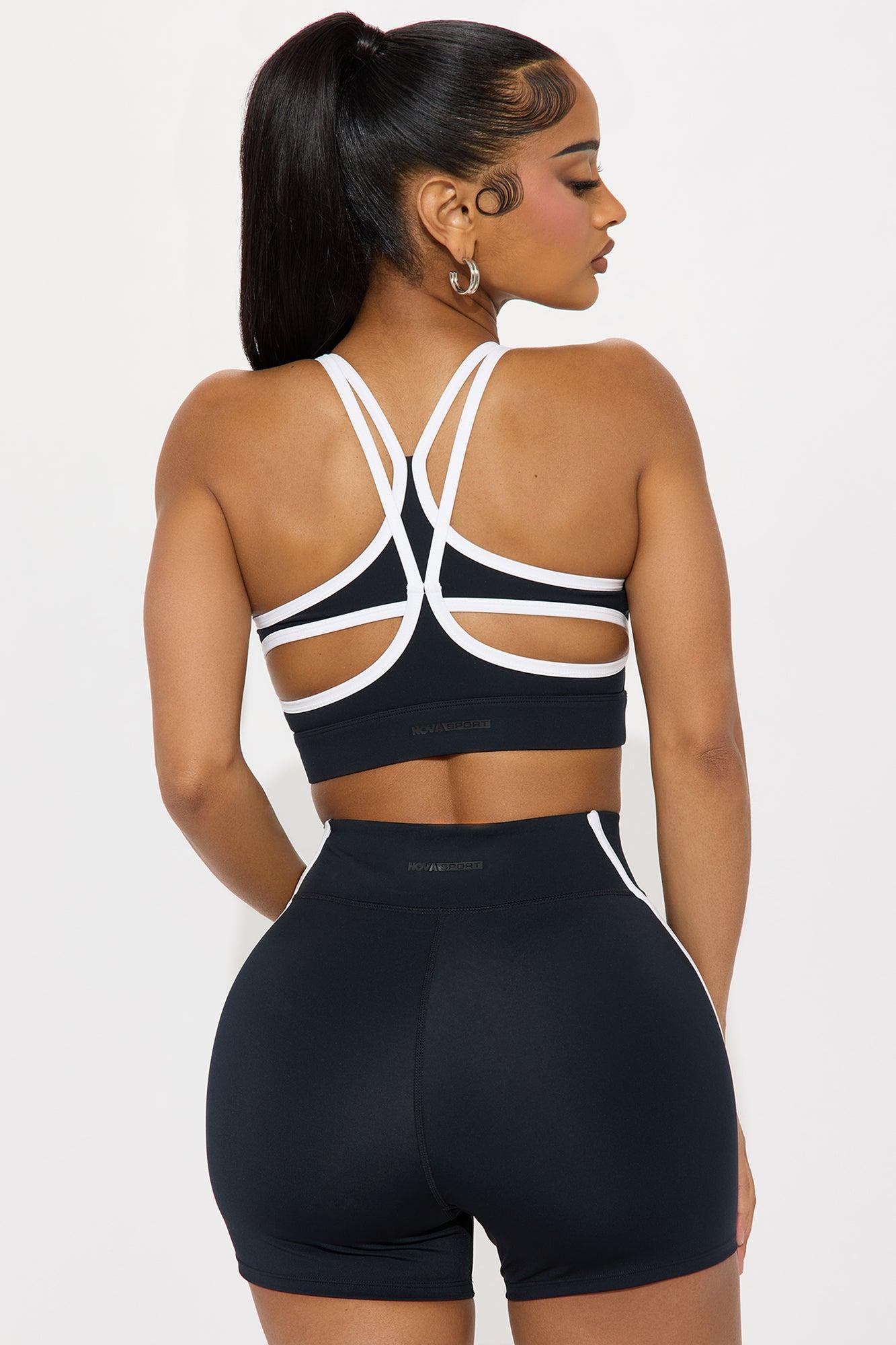 Match Maker Elevate Sports Bra - Black Product Image