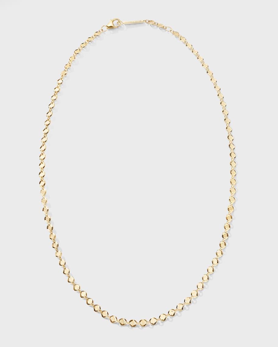 Womens 14K Yellow Gold Miami Link Choker Product Image