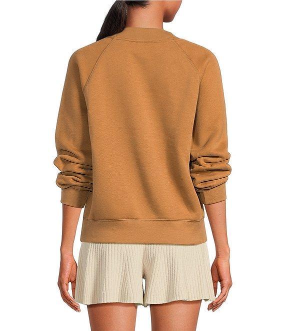 UGG Logo Long Sleeve Crew Neck Sweatshirt Product Image
