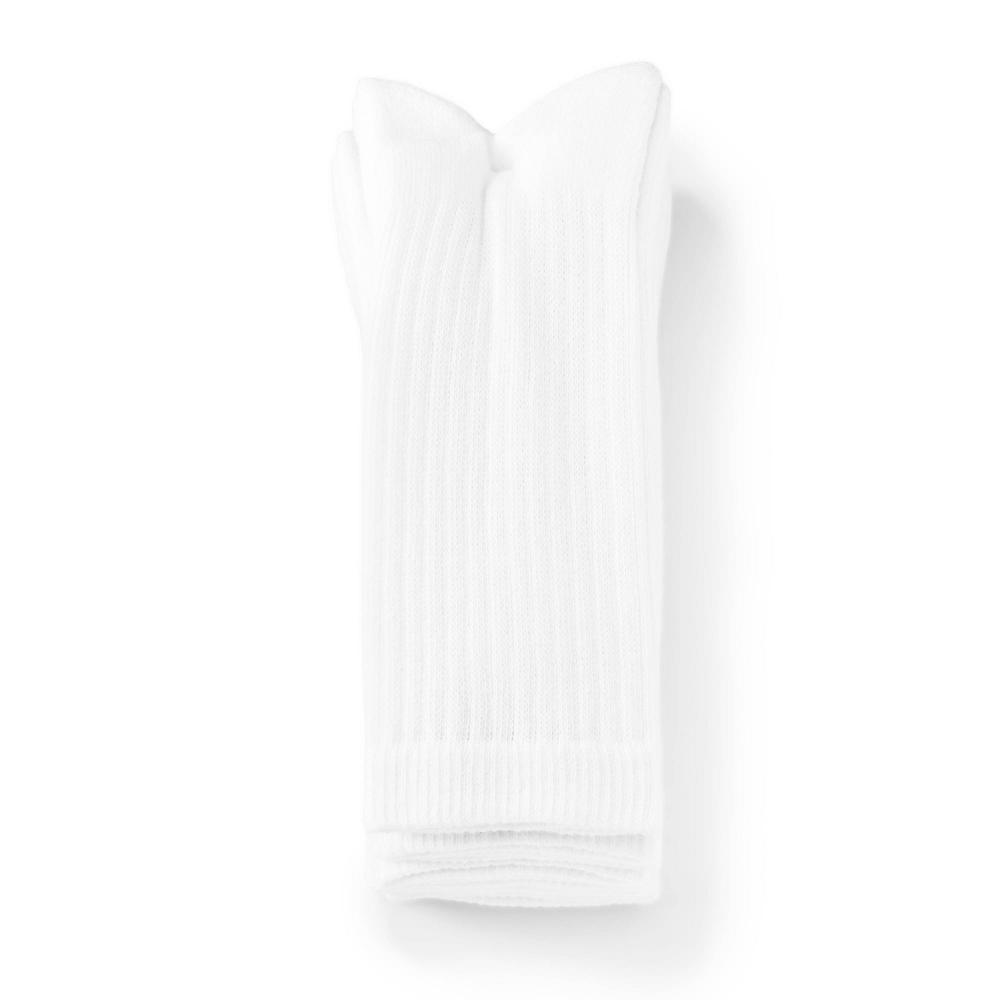 Men's Crew Socks 5pk - Dealworthy™ 6-12: Cushioned Sole, Midweight Knit, Product Image