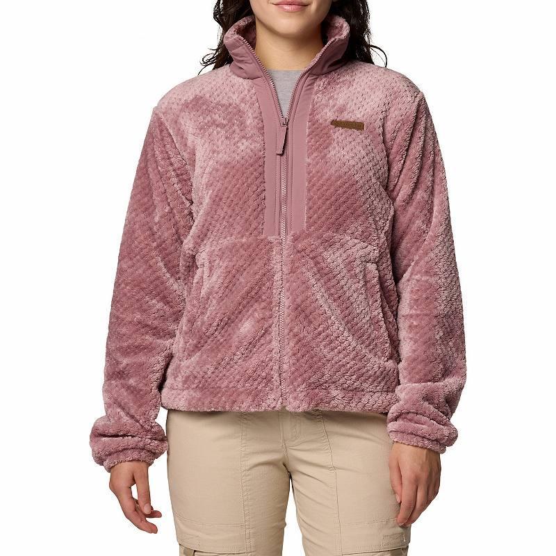 Women's Columbia Fire Side III Full Zip Jacket, Size: XXL, Black Teal Product Image