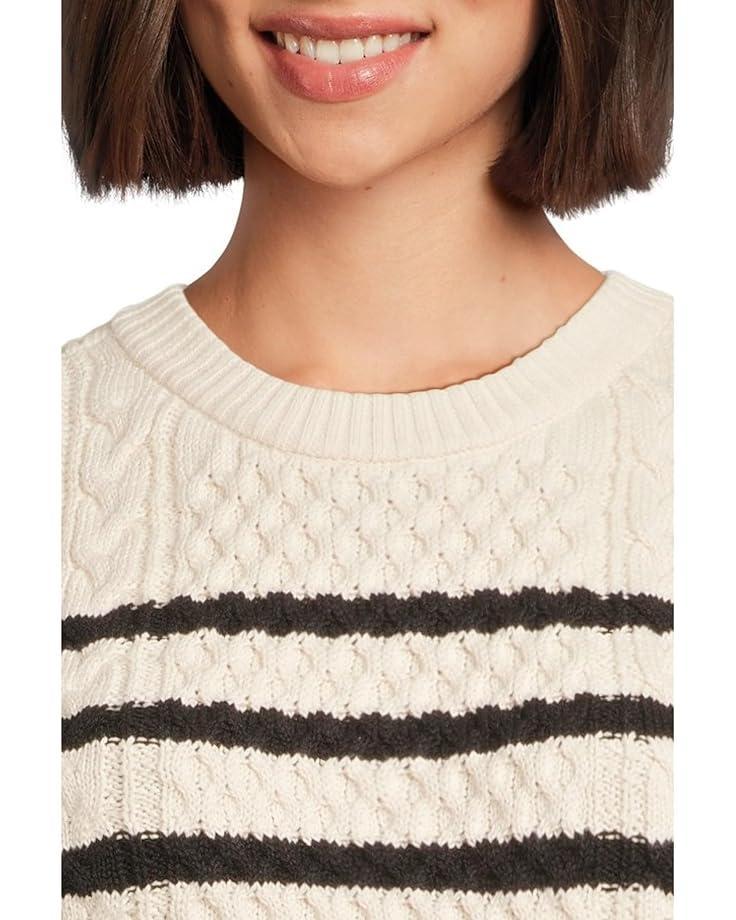 Wide Trim V-neck Sweater Product Image