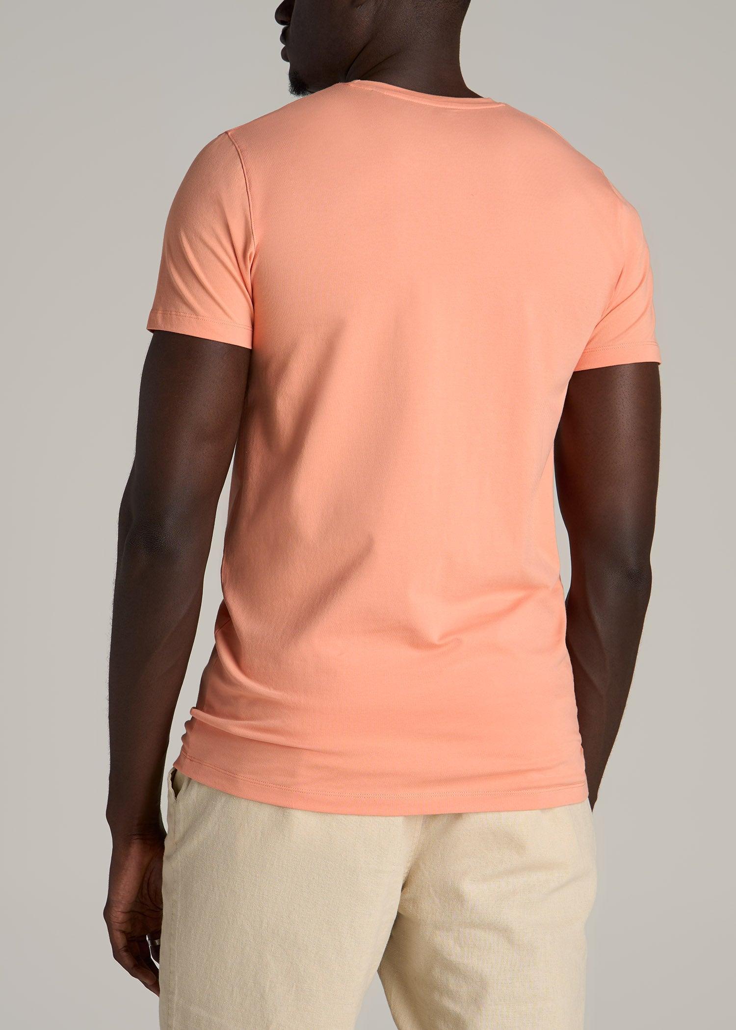 The Essential MODERN-FIT Crewneck Tee for Tall Men in True Navy Product Image