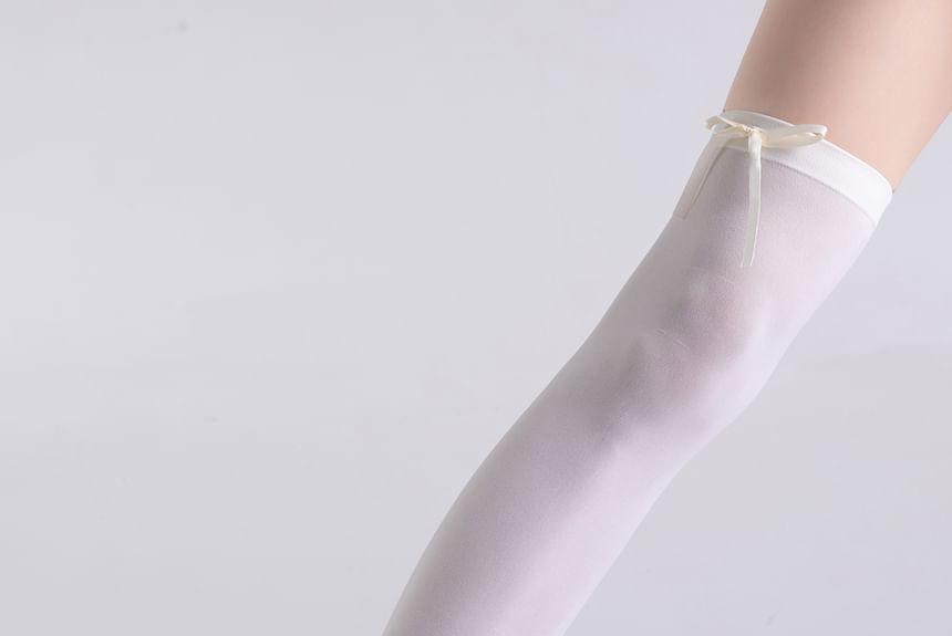 Plain Ribbon Socks (Various Designs) Product Image