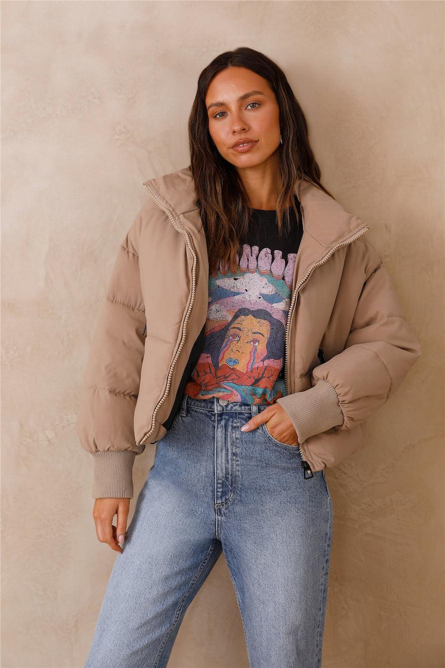 Day After Jacket Beige Product Image