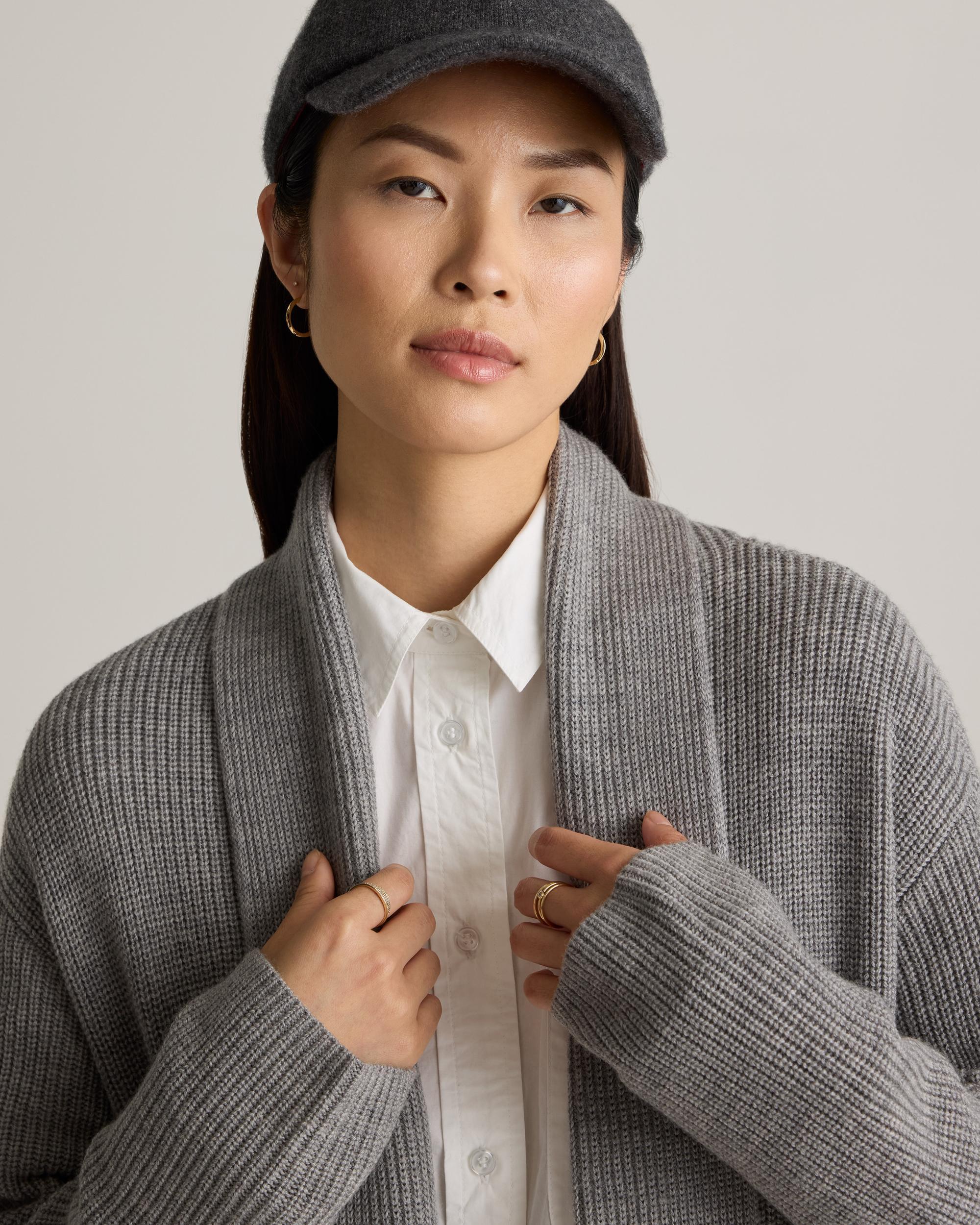 Quince | Women's Australian Merino Wool Duster Cardigan Sweater Size XS Product Image