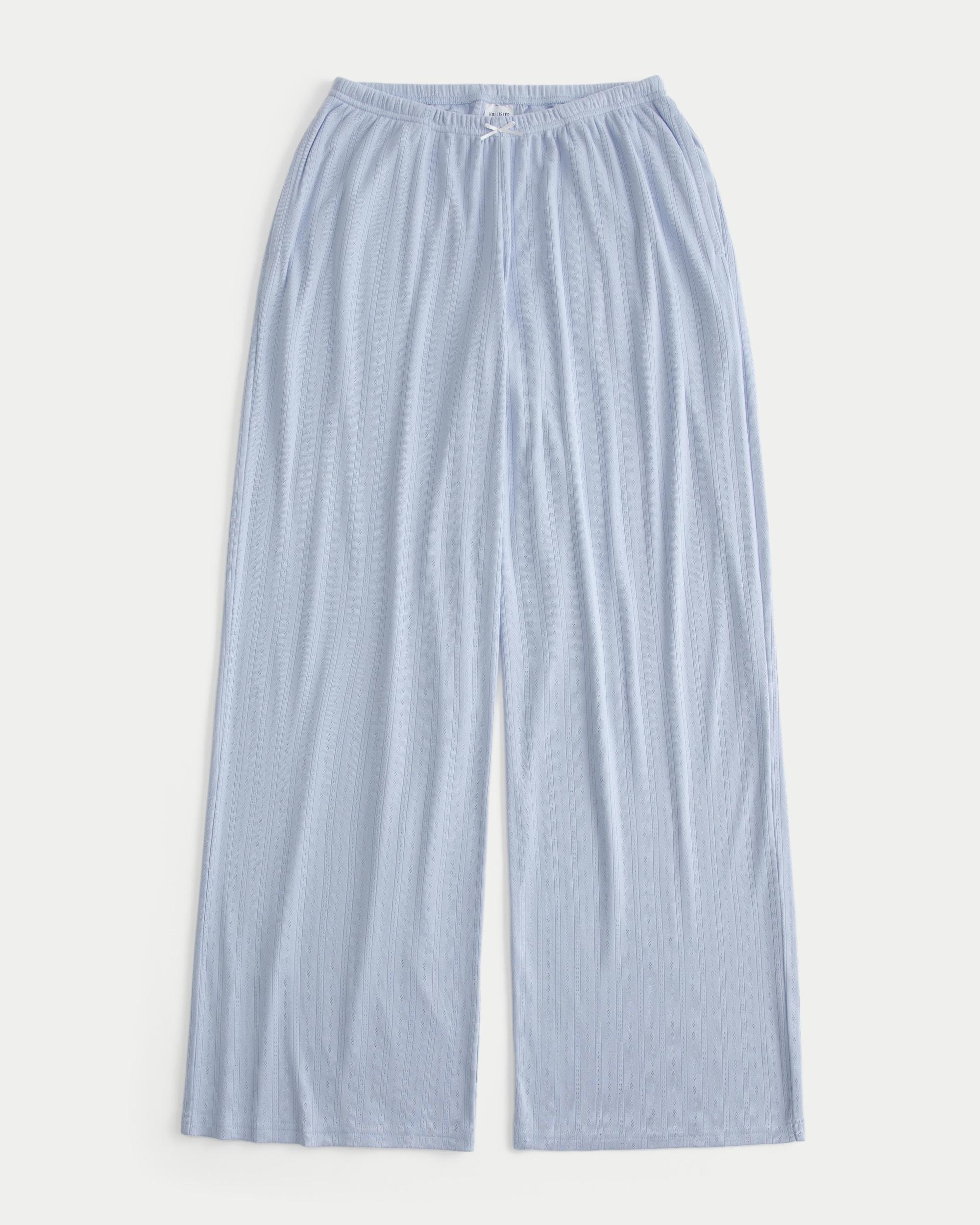 Bear Graphic Pajama Pants Product Image