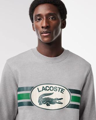 Men's Graphic Print Fleece Sweatshirt Product Image