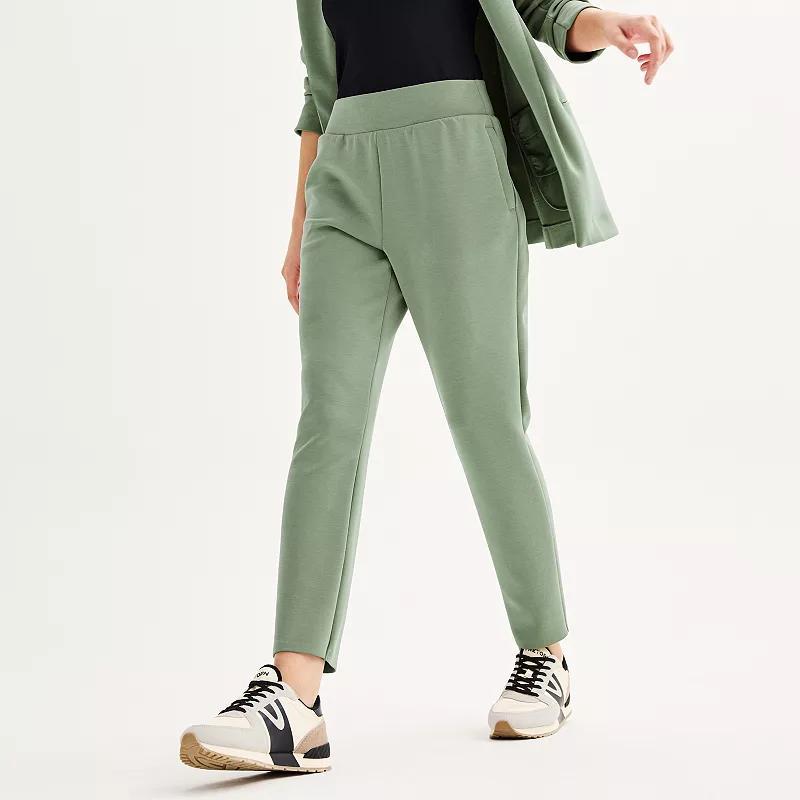 Women's FLX High-Rise Solace Tapered Pants, Size: Small Long, Rustic Fern Product Image