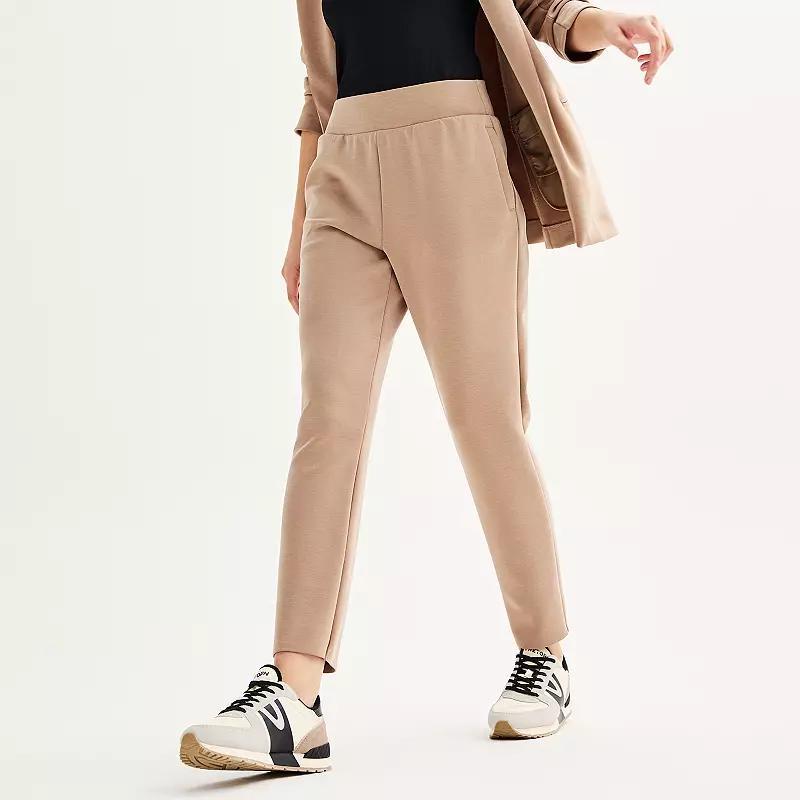 Women's FLX High-Rise Solace Tapered Pants, Size: Large, Kameron Brown Product Image