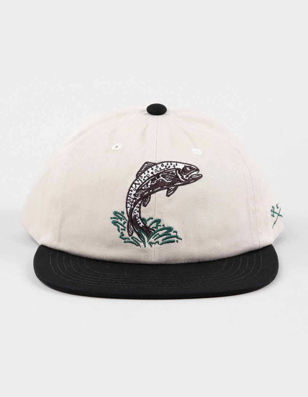 DARK SEAS Jumper Snapback Hat - BLK/WHT Product Image