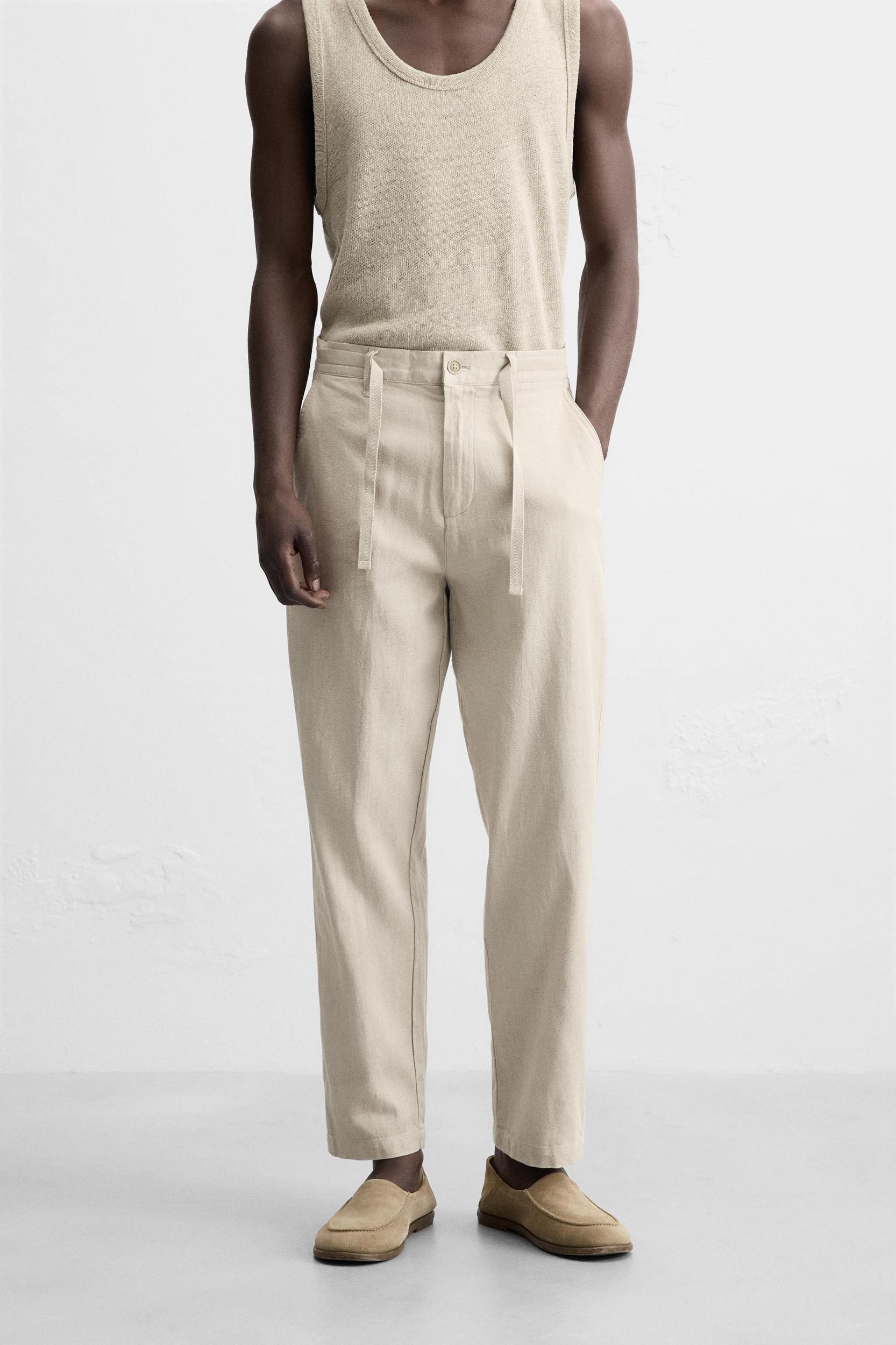 LINEN PANTS Product Image