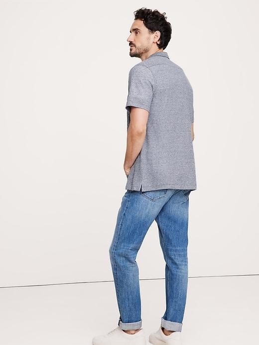 Linen Pique Resort Shirt Product Image