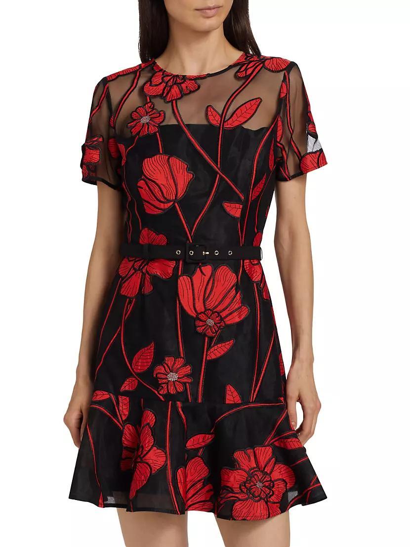 Rosie Grand Fleur Embroidered Dress Product Image