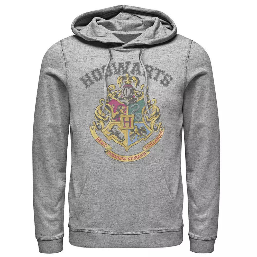 Mens Marvel Captain Marvel Movie Stitched Badge Hoodie Athletic Grey Product Image