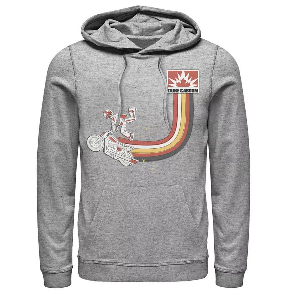 Disney / Pixar's Toy Story Duke Kaboom Men's Retro Jump Hoodie, Size: XXL, Athletic Grey Product Image