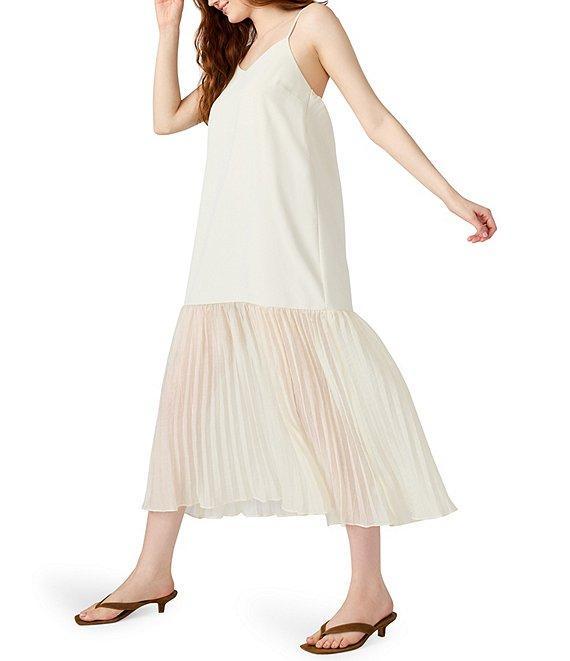 Steve Madden Ember Sweetheart Sleeveless Midi Dress Product Image