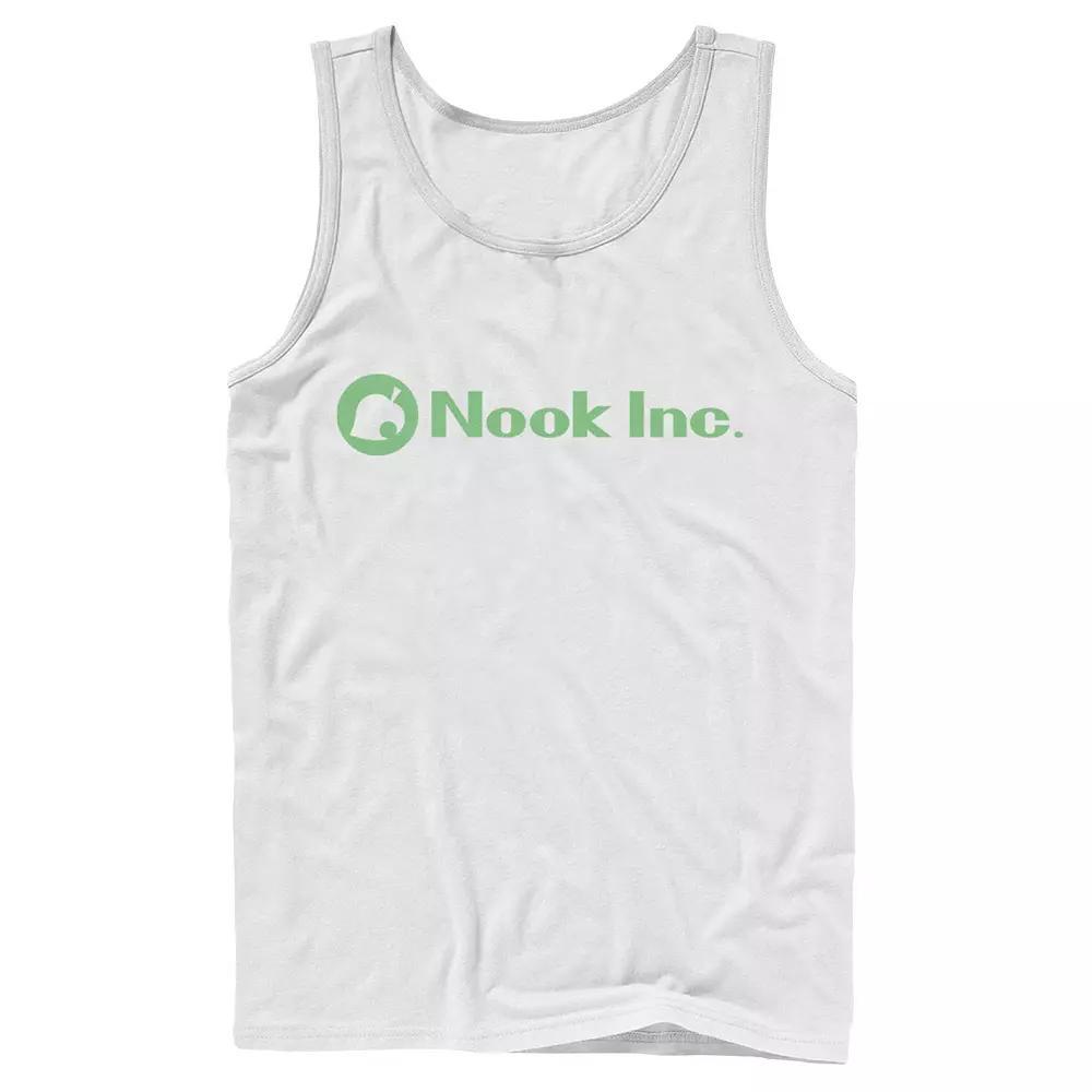 Mens Animal Crossing: New Horizons Nook Inc. Leaf Icon Tank Top Product Image