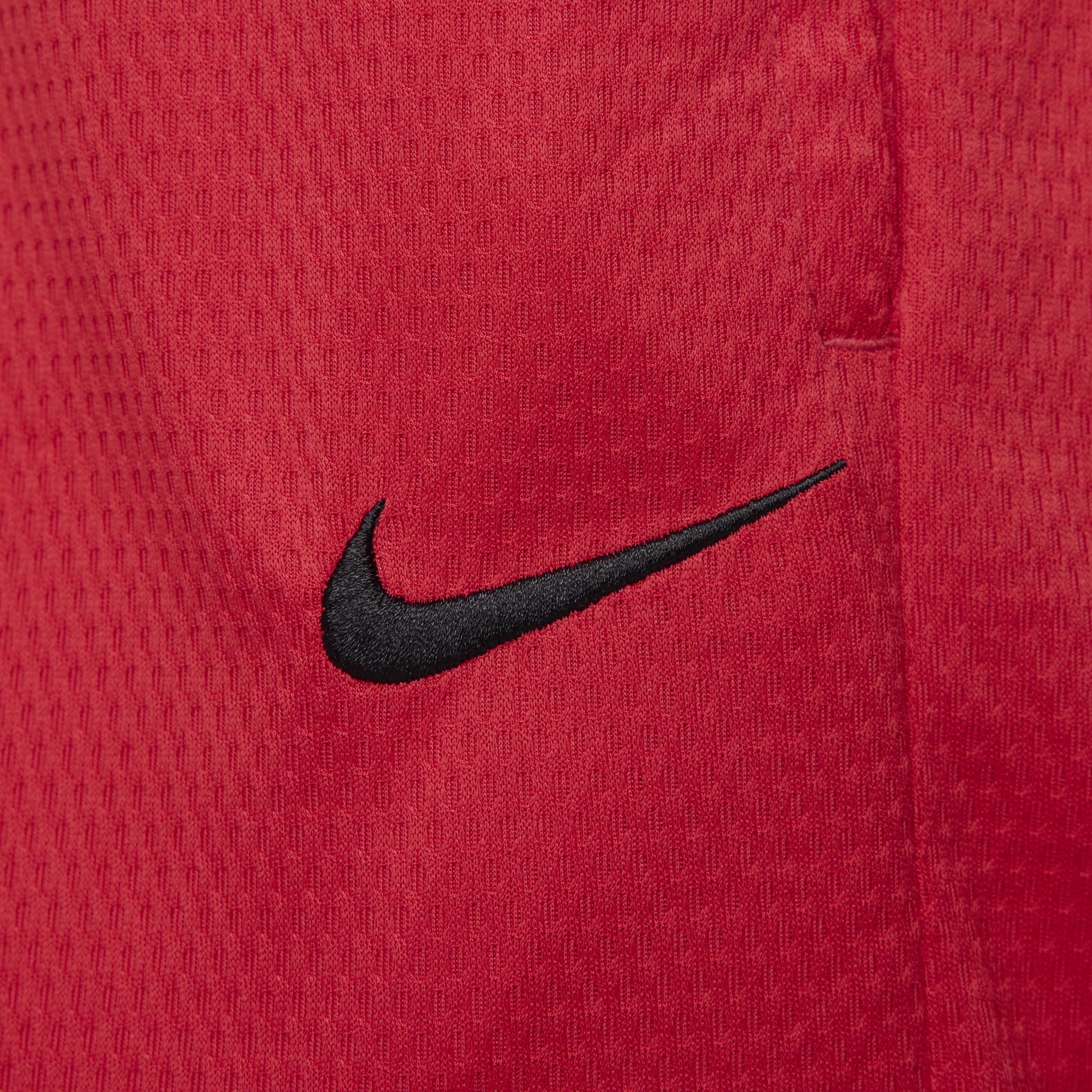 Men's Nike Dri-FIT Icon 11-in. Basketball Short, Size: Medium, University Red Black Product Image