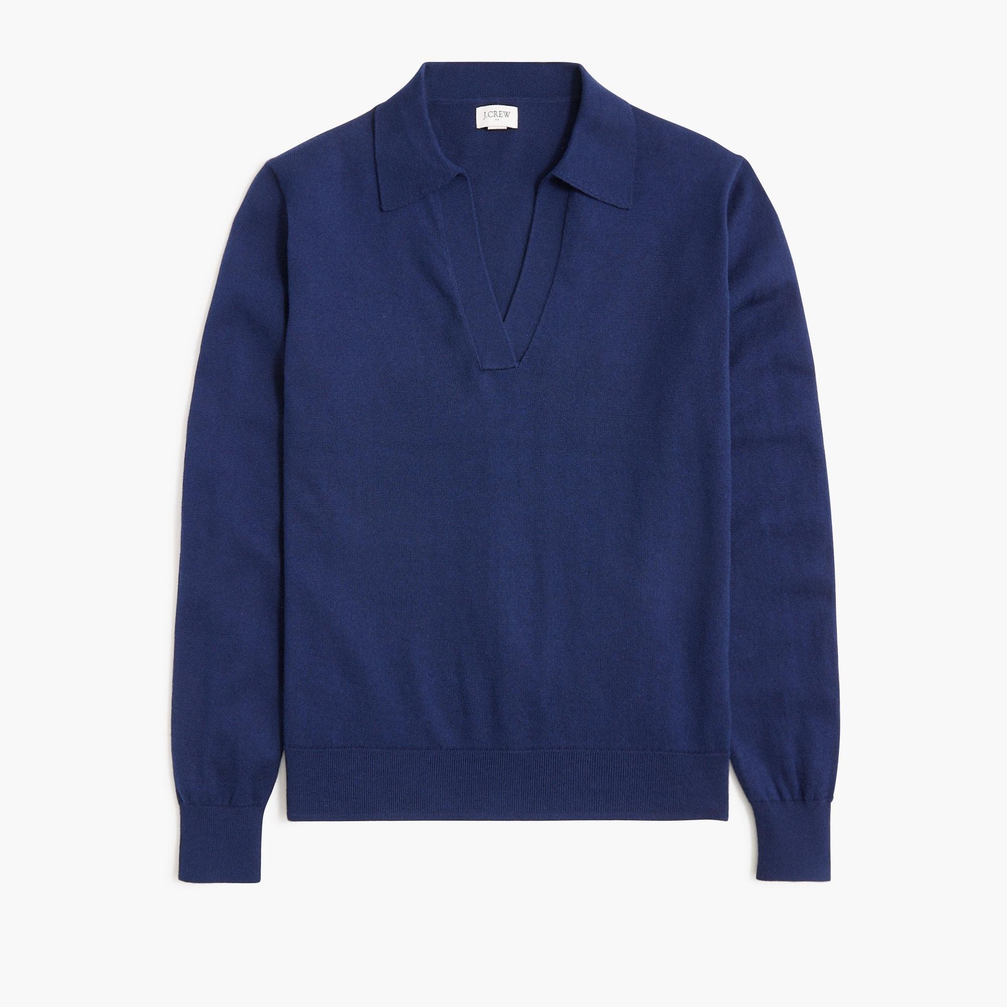 Cotton sweater-polo Product Image