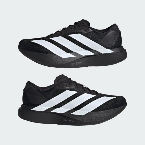Mens adidas Adizero EVO SL Athletic Shoe Metallic / Iron Metallic / Halo Silver Product Image
