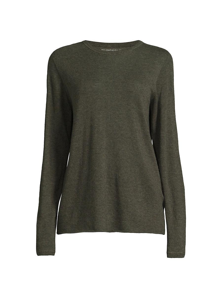 Majestic Filatures Cashmere Crewneck Top Product Image