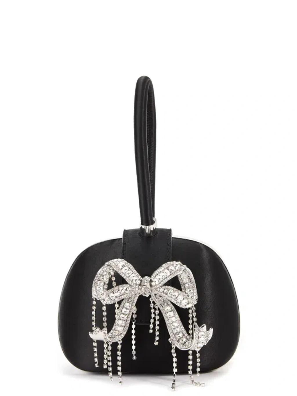 SELF-PORTRAIT Handbag In Black Product Image