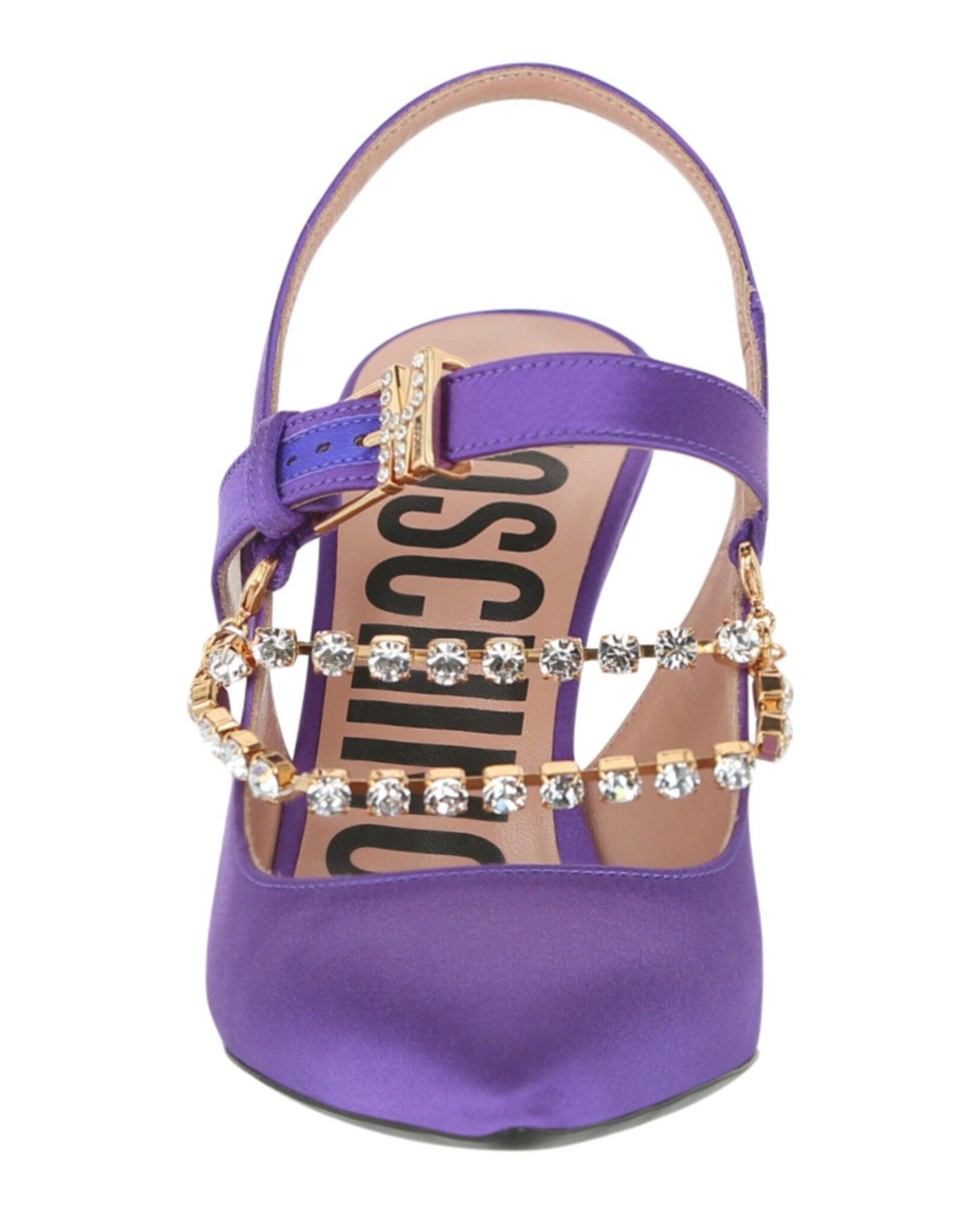 Moschino Rhinestone-Embellished Pumps Product Image
