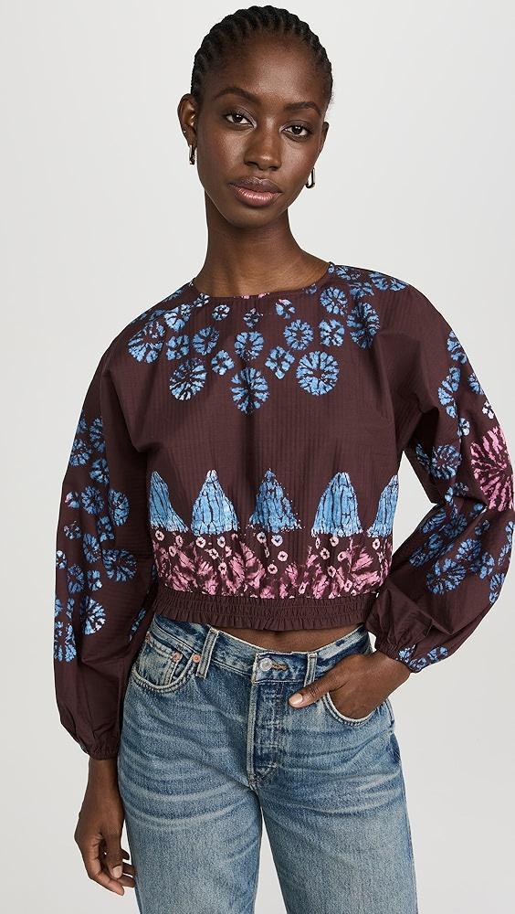 Sea Yana Tie Dye Long Sleeve Top | Shopbop Product Image