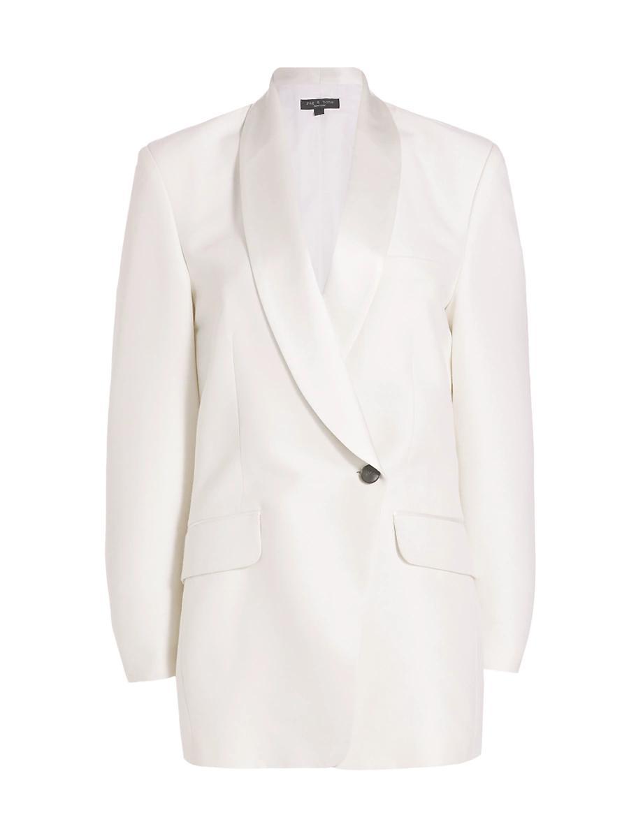 Womens Femi Wool-Blend Double-Breasted Blazer Dress Product Image